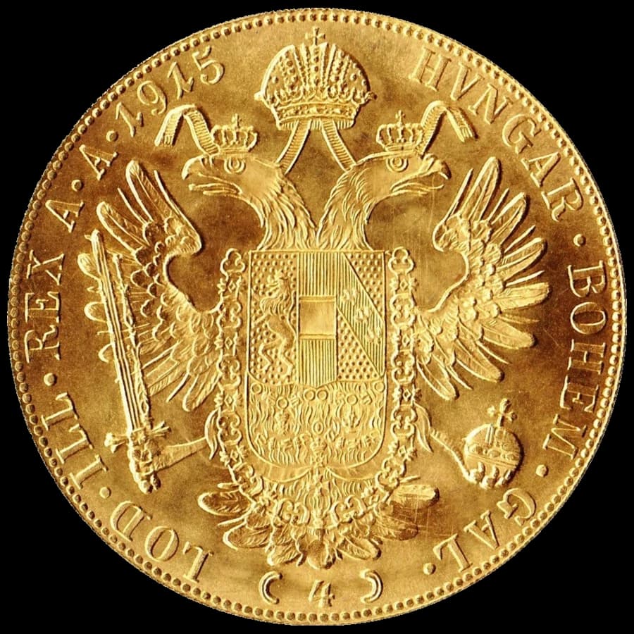 4 Ducats Or (Autriche) (Revers)