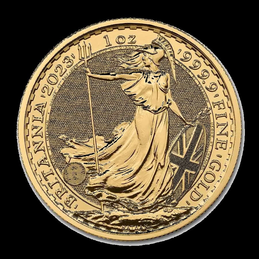 Britannia 1/10 Oz Or (Avers)