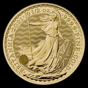 Britannia 1/2 Oz Or (Avers)