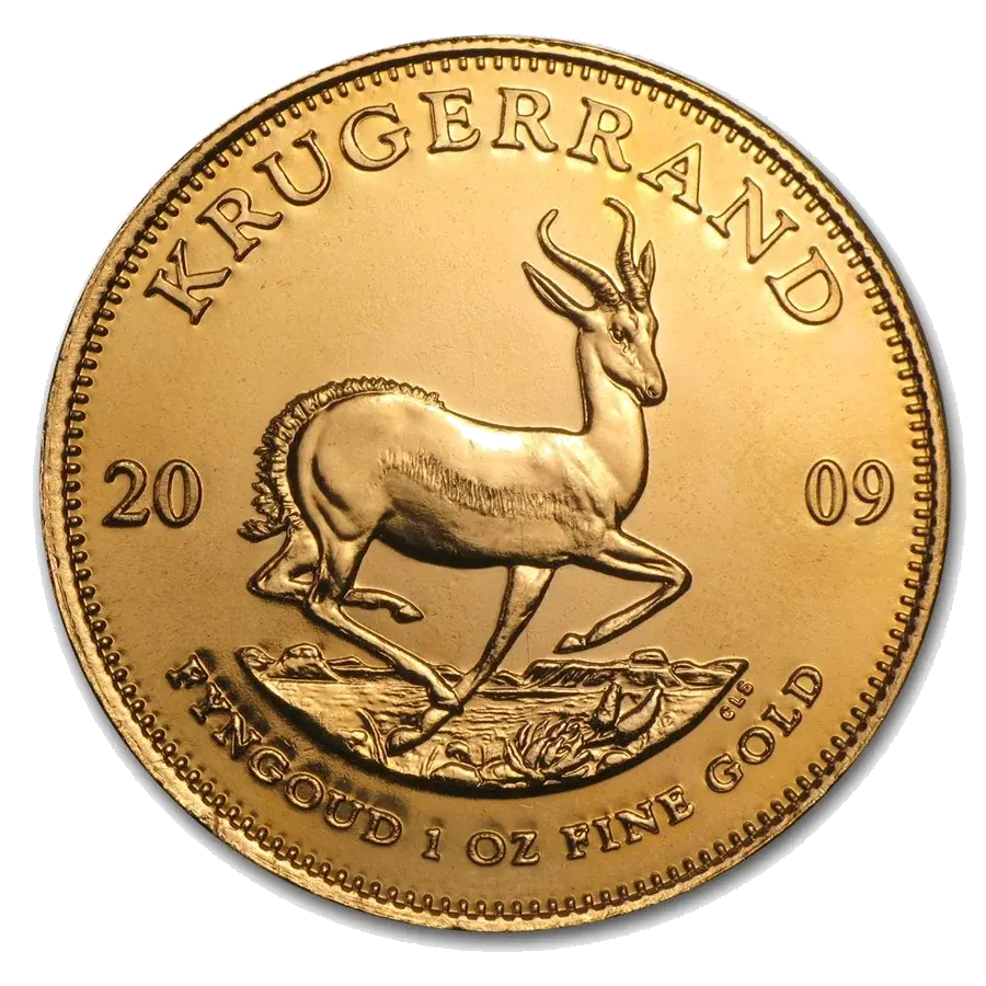Krugerrand 1 Oz Or (Avers)