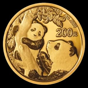 Panda Or 15g (Avers)