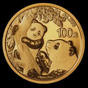 Panda Or 8g (Avers)