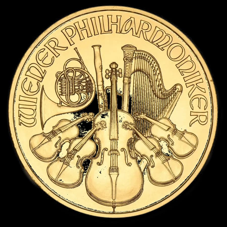 Philharmonique 1/10 Oz Or (Avers)