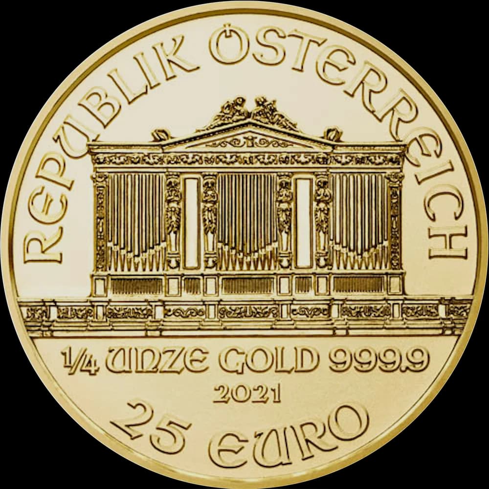 Philharmonique 1/4 Oz Or (Avers)