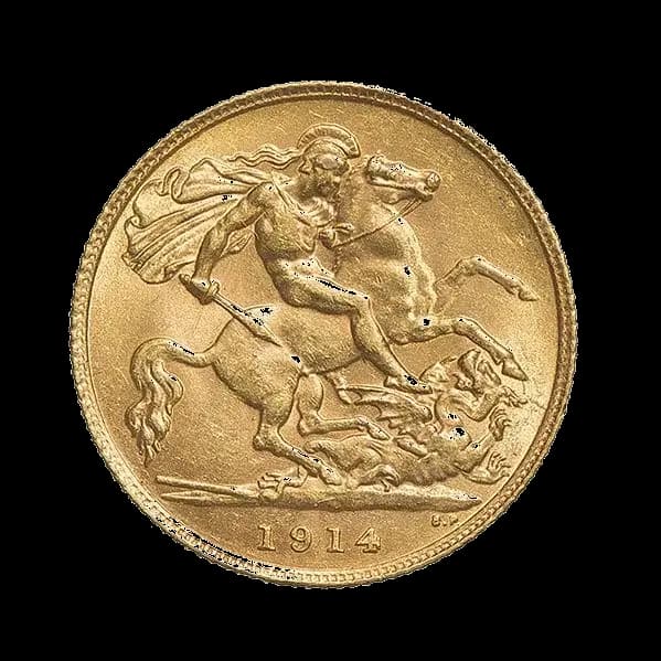 Souverain Or Britannique (Avers)