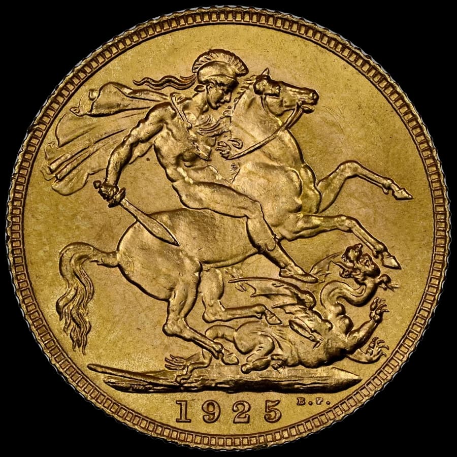 Souverain Or Britannique (Revers)