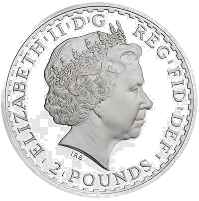 Britannia 1 Oz Argent (Avers)