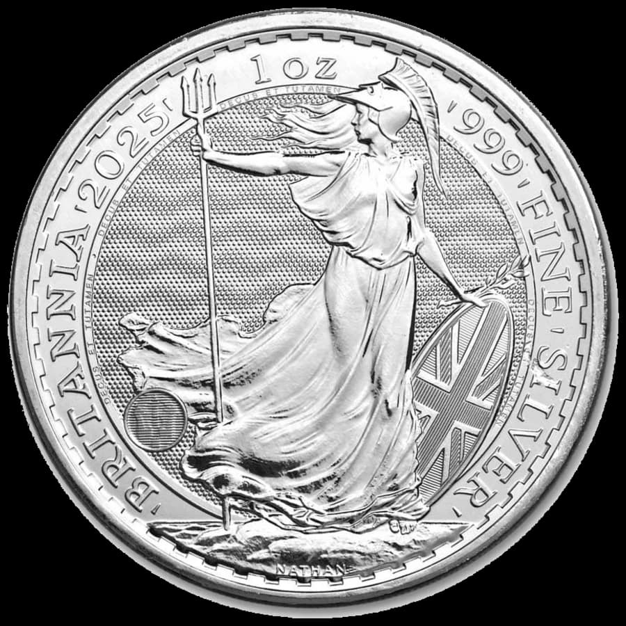 Britannia 1 Oz Argent (Revers)