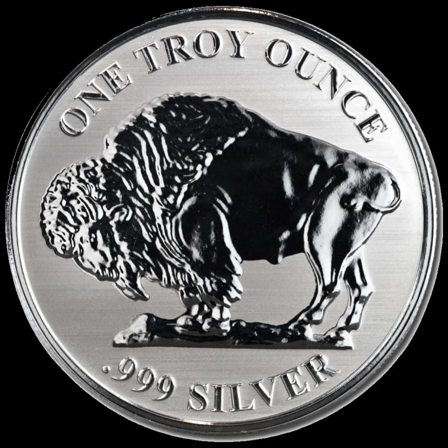 Buffalo 1 Oz Argent (Revers)