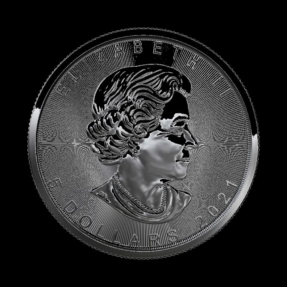 Maple Leaf 1 Oz Argent (Avers)