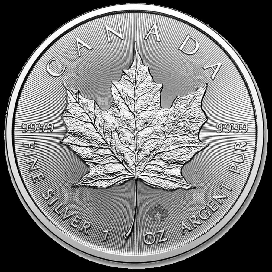 Maple Leaf 1 Oz Argent (Revers)